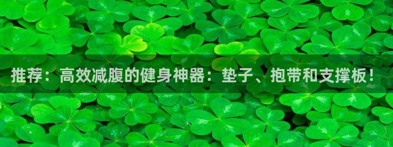 球王会体育官网下载招商电话：推荐：高效减腹的健身神器